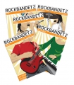 Rockbandet 2 Bokpaket Bas, gitarr, keyboard, sång, trummor