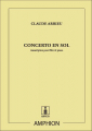 Arrieu: Concerto i G-dur Flöjt + piano