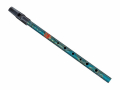 Tin Whistle D paisleymönstrad grön
