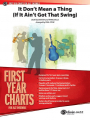Ellington, arr. Paul Cook: It Don't Mean a Thing (If It Ain't Got That Swing) för Jazz Ensemble