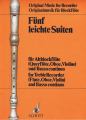 5 leichte Suiten Barock /Alt+Bc