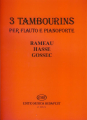 3 tambouriner /Fl+pi