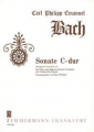 Bach CPE: Sonat C /Fl+Pi