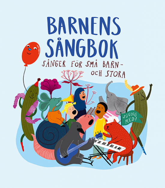 Barnens Sångbok | Sångböcker För Barn - Sång Och Kör - Noter